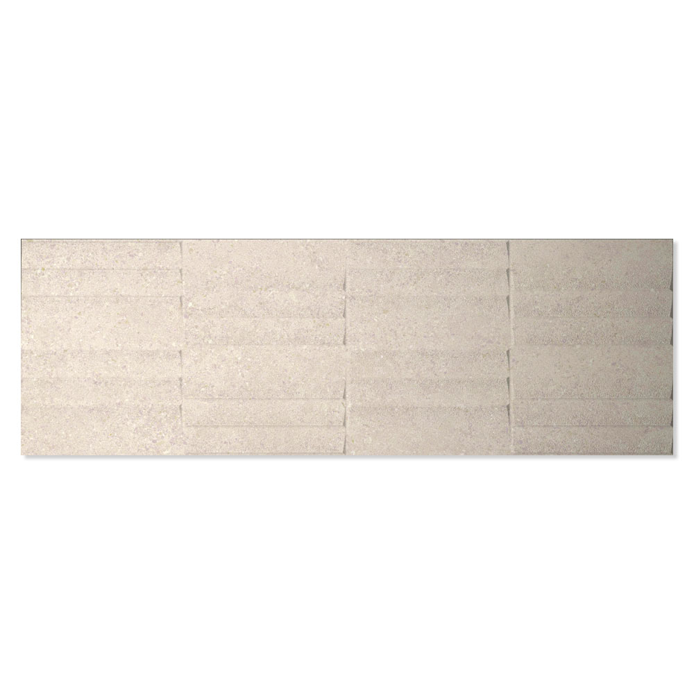 Dekor Veggflis Berryroad Wall Beige Matt Relieff 30x90 cm